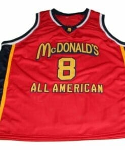 Kobe Bryant #8 McDonald's All American Basketball Jersey Red
