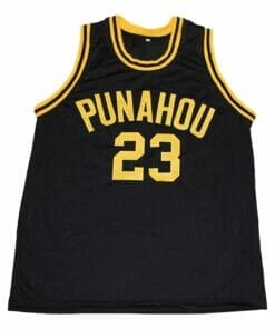 Barack Obama #23 Punahou High School New Basketball Jersey Black