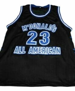 Michael Jordan #23 McDonalds All American Basketball Jersey Black