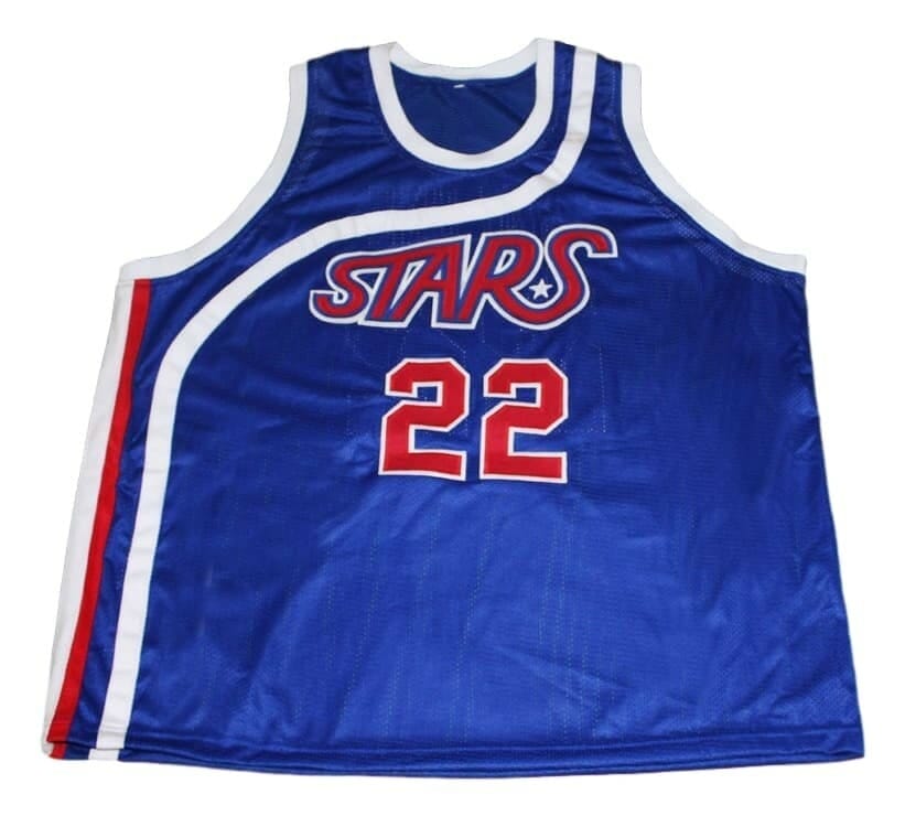 Moses Malone #22 Utah Stars Basketball Jersey Blue 2 Moses Malone #22 Utah Stars Basketball Jersey Blue