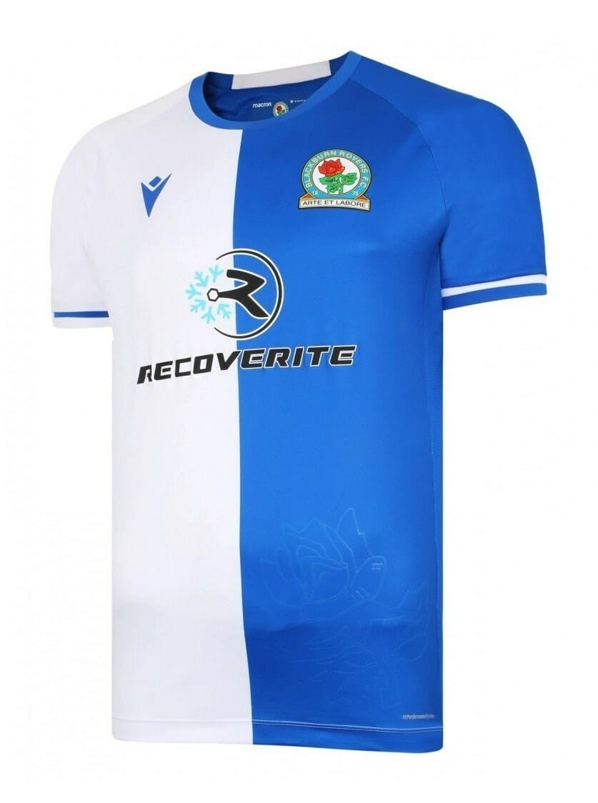 21-22 Blackburn Rovers Home Jersey Custom Name and Number Jersey 1 21-22 Blackburn Rovers Home Jersey Custom Name and Number Jersey
