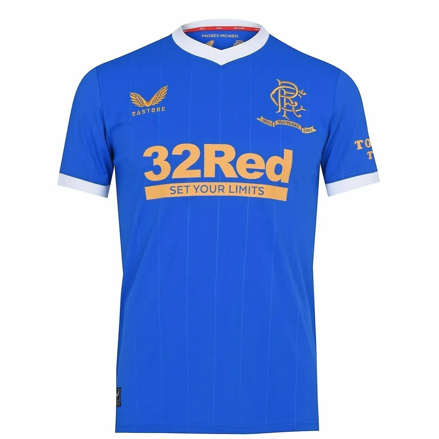 21-22 Glasgow Rangers FC Home Jersey Custom Name and Number Jersey 1 21-22 Glasgow Rangers FC Home Jersey