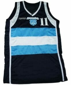 Luis Scola #11 Topper Argentina Basketball Jersey Navy Blue