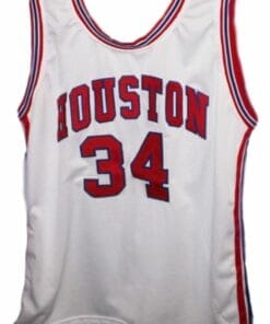 Akeem Olajuwon #34 Houston New Basketball Jersey White