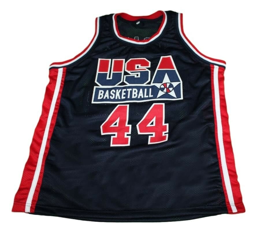Barack Obama #44 Team USA New Basketball Jersey Navy Blue 2 Barack Obama #44 Team USA New Basketball Jersey Navy Blue