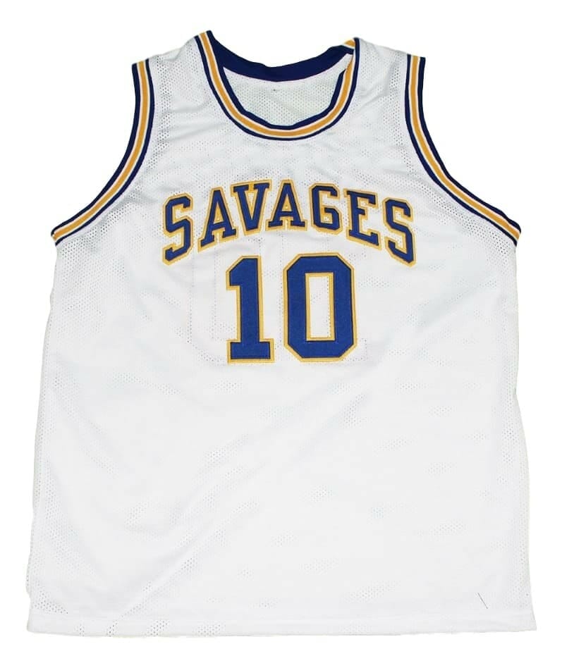 Dennis Rodman #10 Oklahoma Savages Basketball Jersey White 2 Dennis Rodman #10 Oklahoma Savages Basketball Jersey White