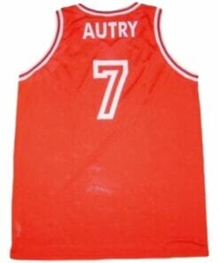 Adrian Autry #7 Sluc Nancy Basketball Jersey Sewn Red