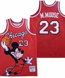 Chicago #23 M.mouse Basketball Jersey Red