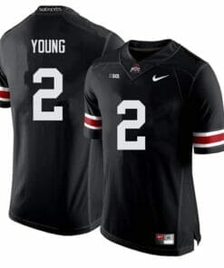 Ohio State Buckeyes #2 Chase Young NCAA College Football Jersey Black