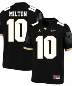 UCF Knights #10 Mckenzie Milton NCAA College Football Jersey Black