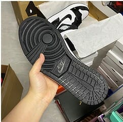 Alternative view of Air Jordan 1 Mid All-Star Black And White