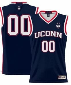 Custom UConn Huskies Jersey College Basketball Name and Number Navy