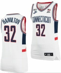 Richard Hamilton Jersey UConn Huskies College Basketball Alumni White #32
