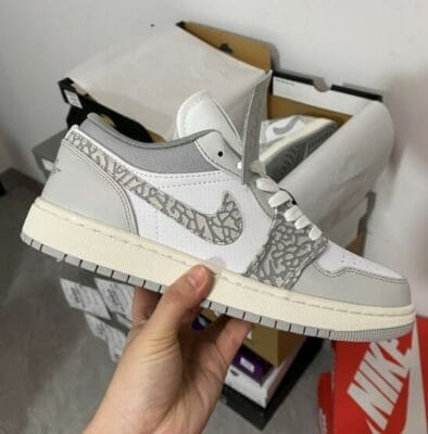 Air Jordan 1 Low PRM Elephant Print 14 Air Jordan 1 Low PRM Elephant Print