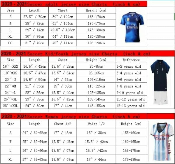 Crystal Dunn Jersey USWNT 2023 Home White 7 USWNT sizechart