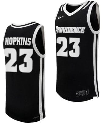Bryce Hopkins Jersey #23 Providence Friars Replica College Basketball Black Uniform 8 Bryce Hopkins Jersey #23 Providence Friars Replica College Basketball Black Uniform