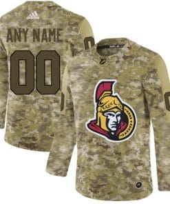 Custom Ottawa Senators Jersey Name And Number Camo