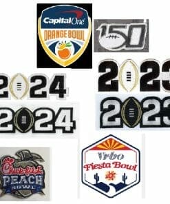 Alternative view of Michigan Wolverines Tom Brady Jersey #10 College Football Game Navy