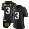 Ohio State Buckeyes Miyan Williams Jersey #3 College Football Stitched Alternate Black Limited 5 Ohio State Buckeyes Miyan Williams Jersey #3 College Football Stitched Alternate Black Limited