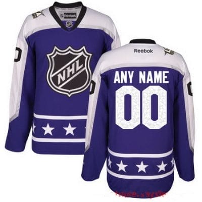 Custom NHL All-Star Jersey Name And Number 2017 Purple Central Division Reebok Game Hockey 8 Custom NHL All-Star Jersey Name And Number 2017 Purple Central Division Reebok Game Hockey