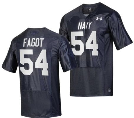 Diego Fagot Jersey #54 Navy Midshipmen Silent Service Replica College Football Navy 10 Diego Fagot Jersey #54 Navy Midshipmen Silent Service Replica College Football Navy