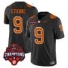 Travis Etienne Jersey #9 Clemson Tigers Vapor Limited Champions Patch College Football Stitched Black