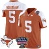 Bijan Robinson Jersey #5 Texas Longhorns Sugar Bowl Patch Vapor Football Texas Orange Alternate 5 Bijan Robinson Jersey #5 Texas Longhorns Sugar Bowl Patch Vapor Football Texas Orange Alternate