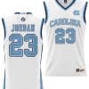 Michael Jordan Jersey #23 UNC Tar Heels Jersey NIL College Basketball Lightweight White
