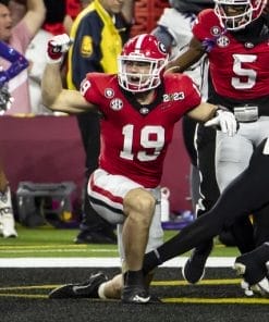 UGA Brock Bowers Jersey #19 Red College Football