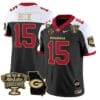 Carson Beck Jersey #15 Georgia Bulldogs 2025 Sugar Bowl Patch Vapor Limited Stitched Football 14 Carson Beck Jersey #15 Georgia Bulldogs 2025 Sugar Bowl Patch Stitched Football