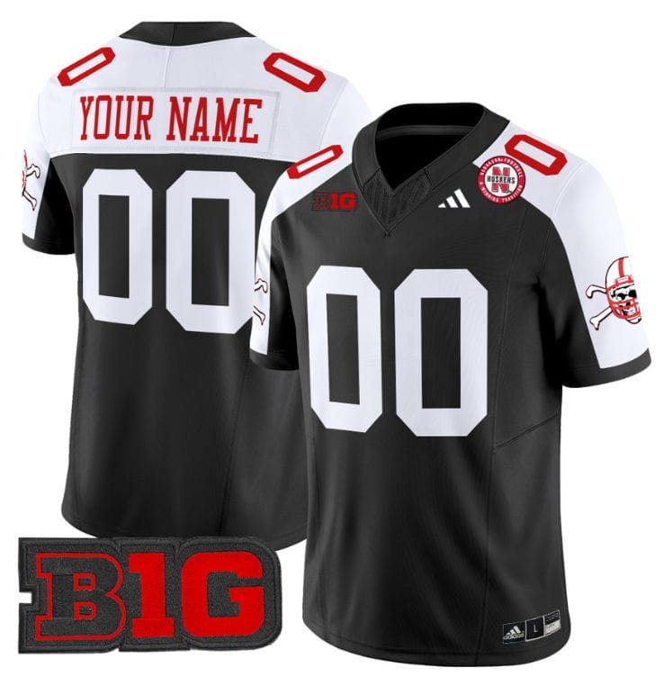 Custom Nebraska Cornhuskers Jersey 2024 Vapor Stitched Football 1 Custom Nebraska Cornhuskers Jersey 2024 Vapor Stitched Football