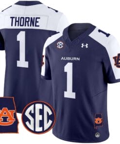 Auburn Tigers 2025 Alabama Patch Vapor Limited Jersey - All Stitched